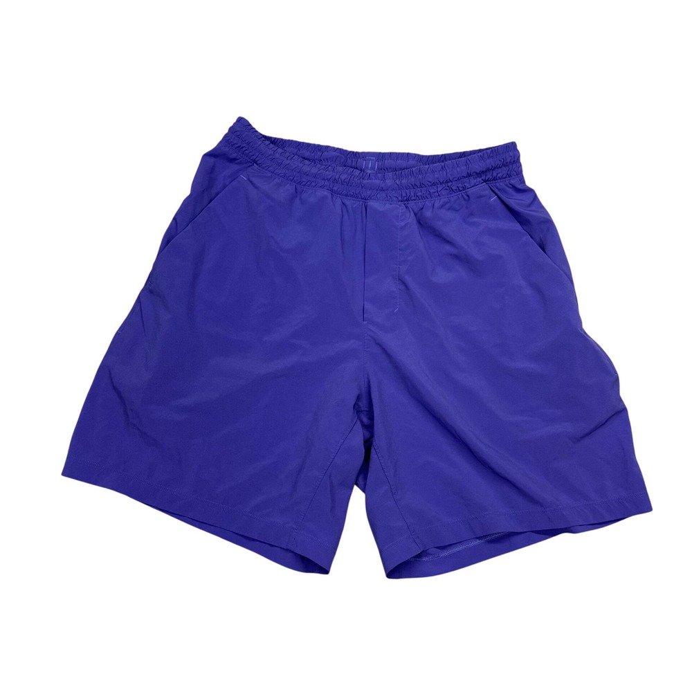 Lululemon Pace Breaker Lined Running Shorts Purple Mens 7 Inch Inseam Size S